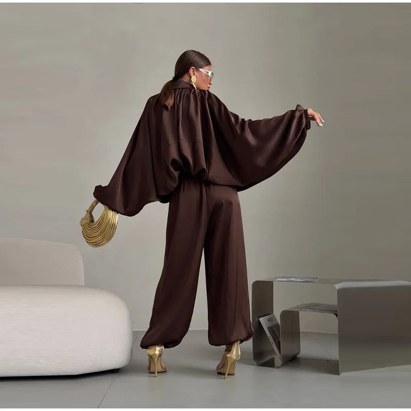 Oasis Satin Loose Set
