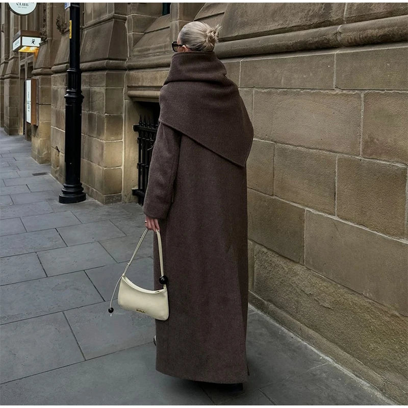 Ausra Woolen Long Coats