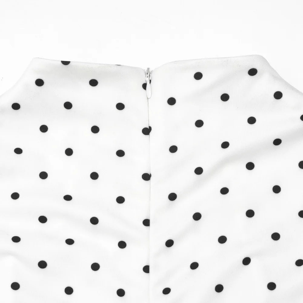 Polka Dot Long Dress Summer