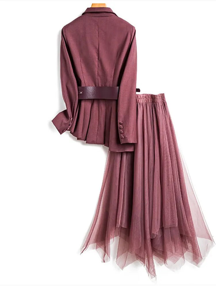 EIMEAR  Blazer and Skirt