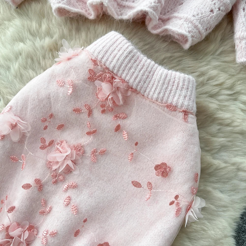 Leonora Knitted Suit