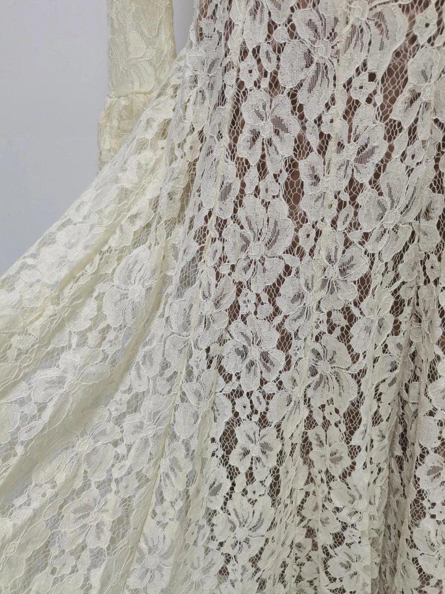 White Lace Dress