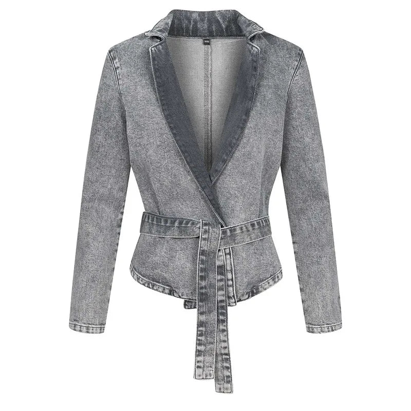 Odele Denim  Two Piece Suit