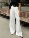 White Loose Pants