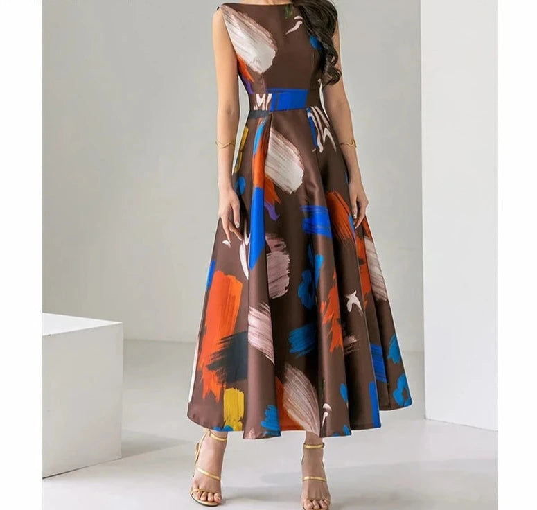 Stylish Printed  Dress