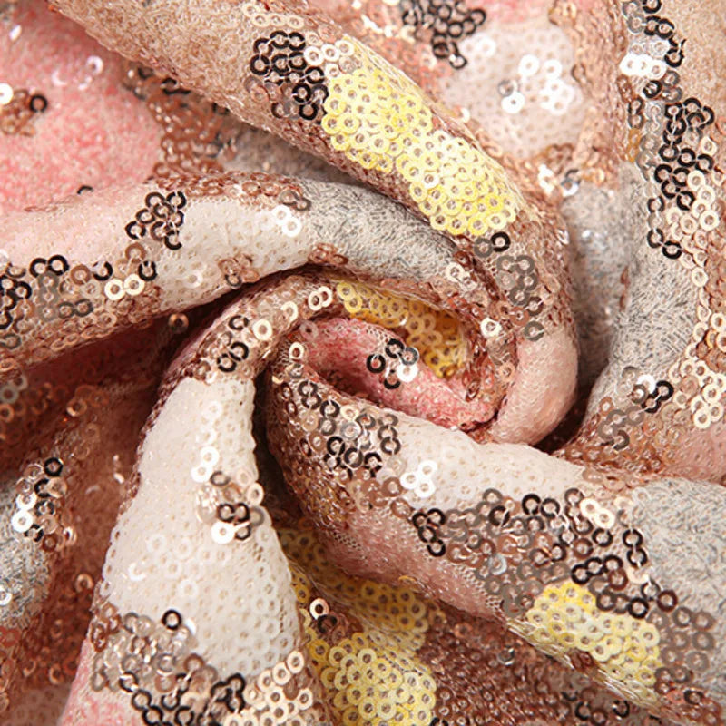 Floral Sequin Nightclub Dress