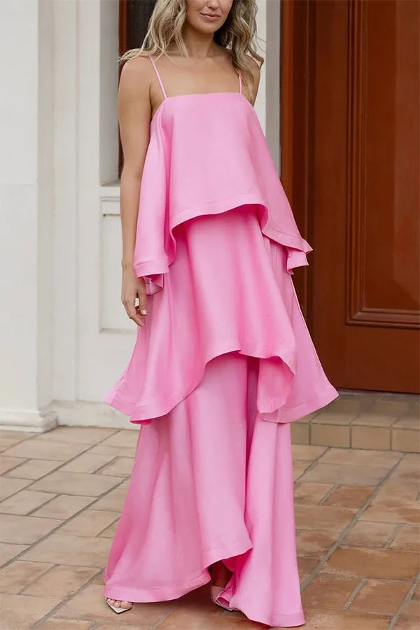 Dana Ruffled Strapless Dress