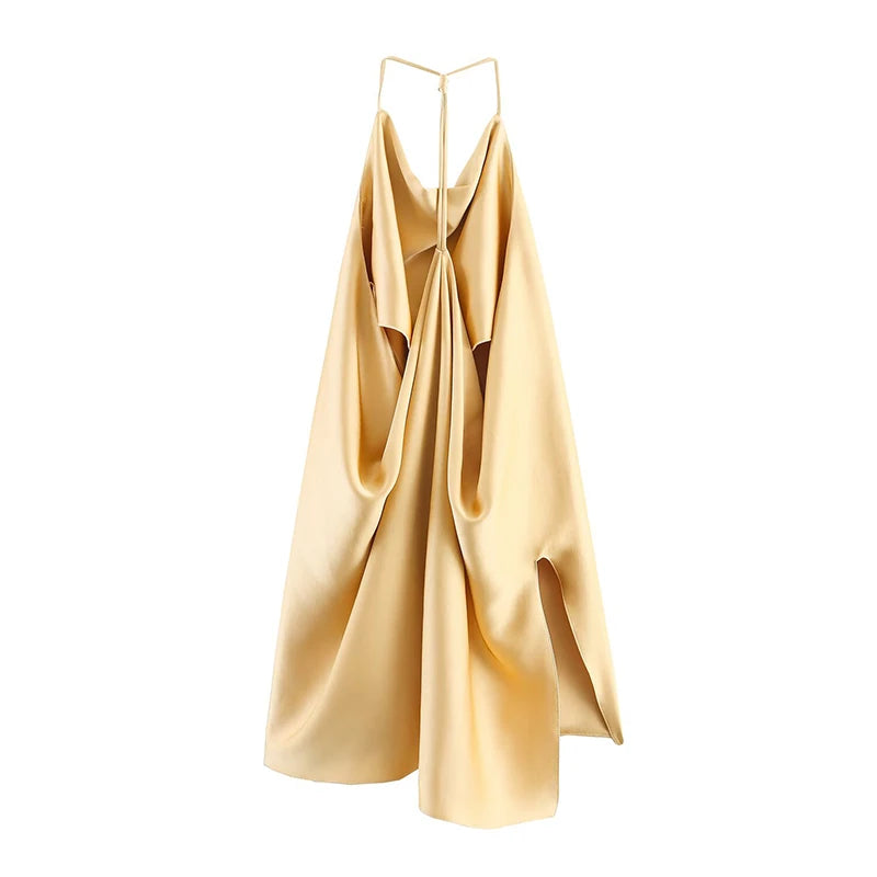 Satin Jogger Pants Set