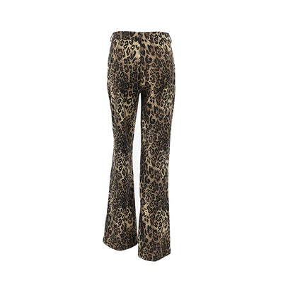 Leopard Print Jogger Pants