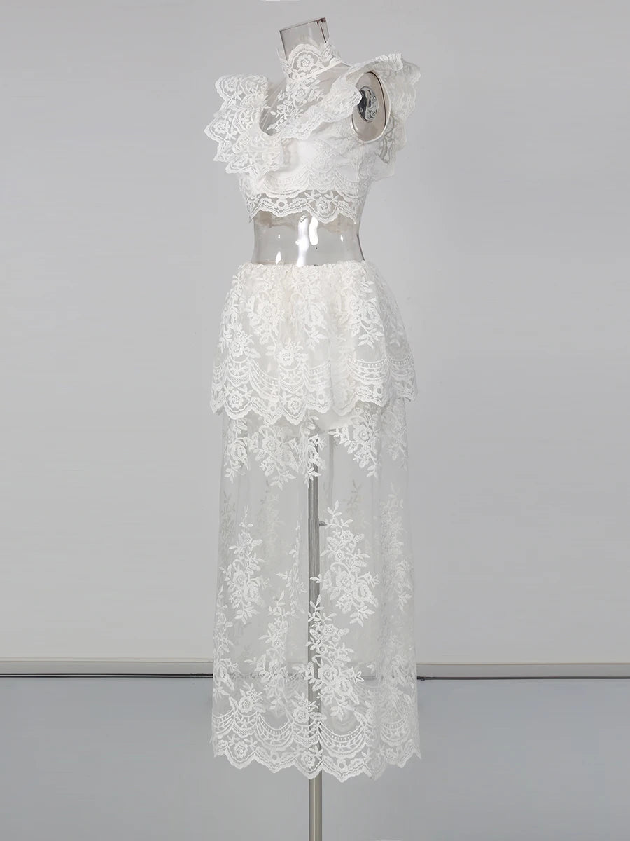 Melany Lace Two Piece Set