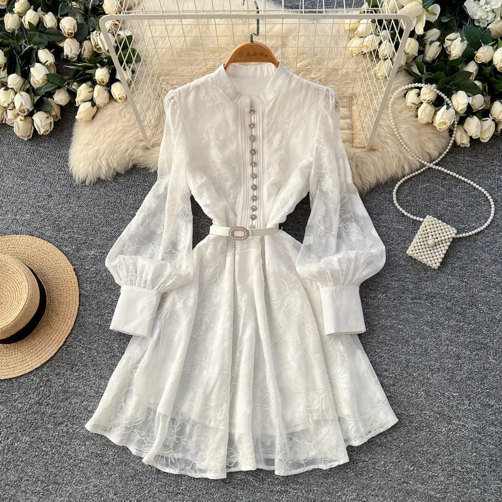 Florence Floral Embroidery Dress