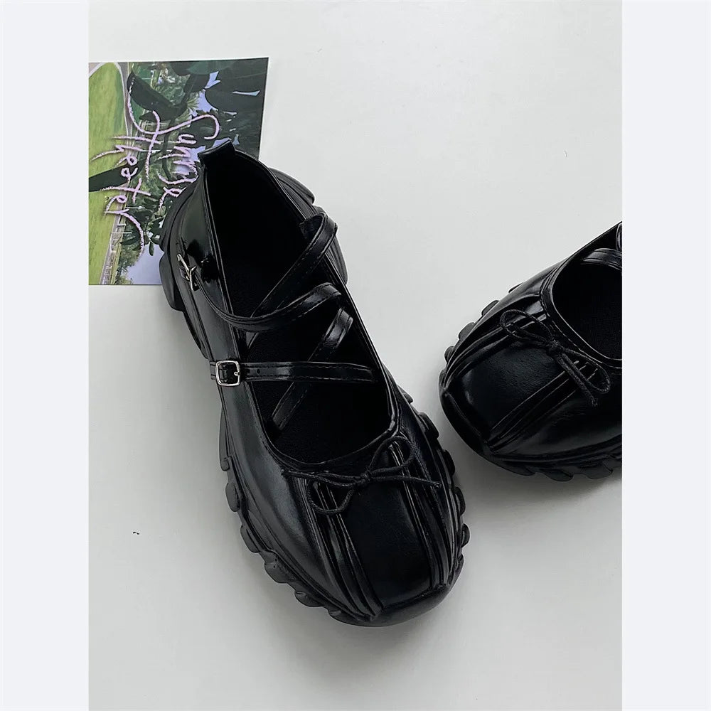 Mary Jane Sneakers Shoes