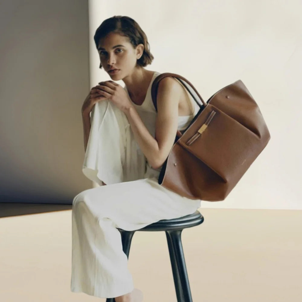 Leather Shoulder Bag