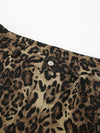 Leopard Print Jogger Pants