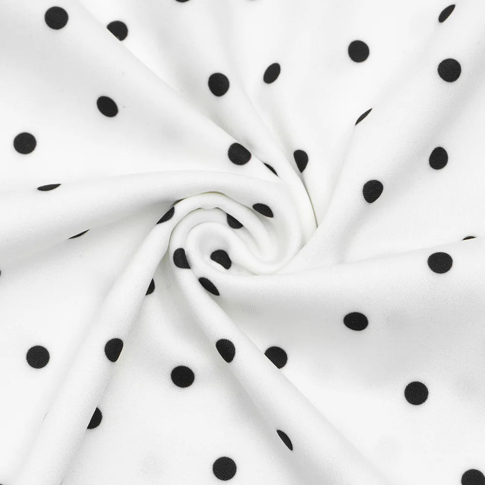 Polka Dot Long Dress Summer