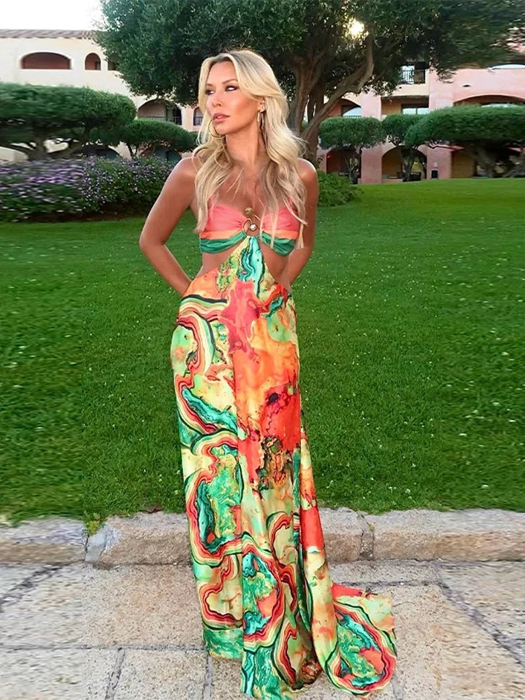 Aura Long Dress