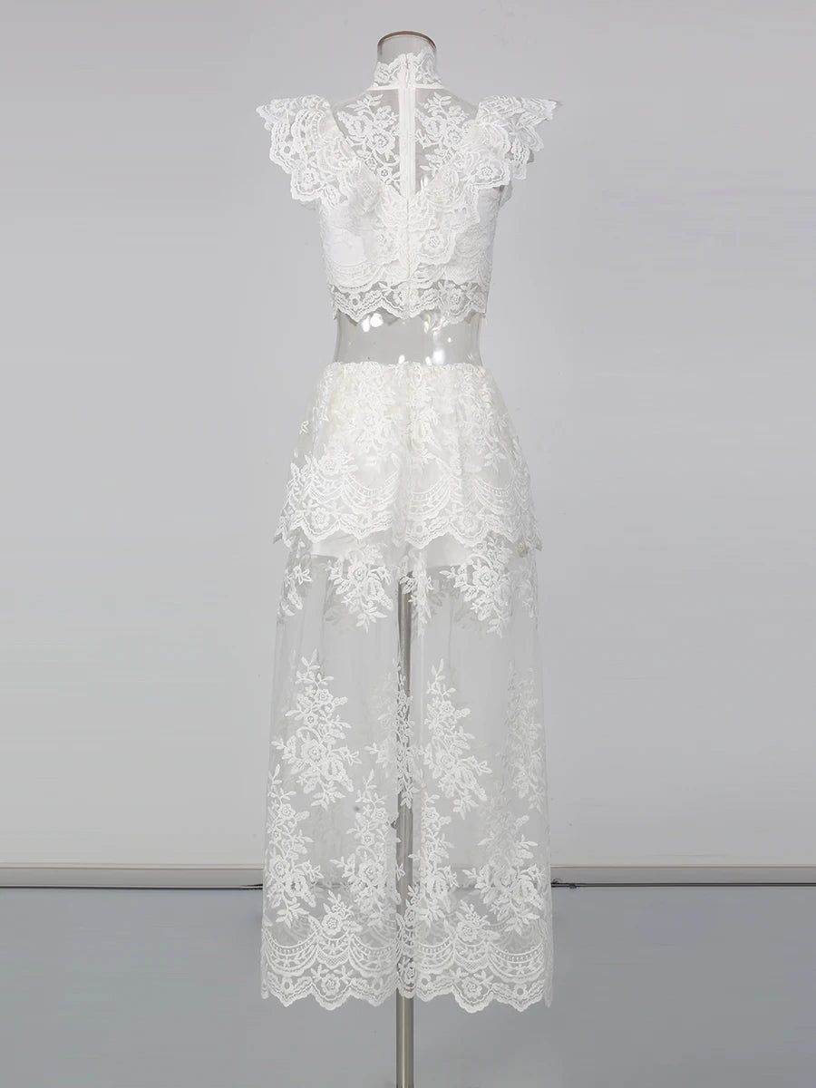 Melany Lace Two Piece Set