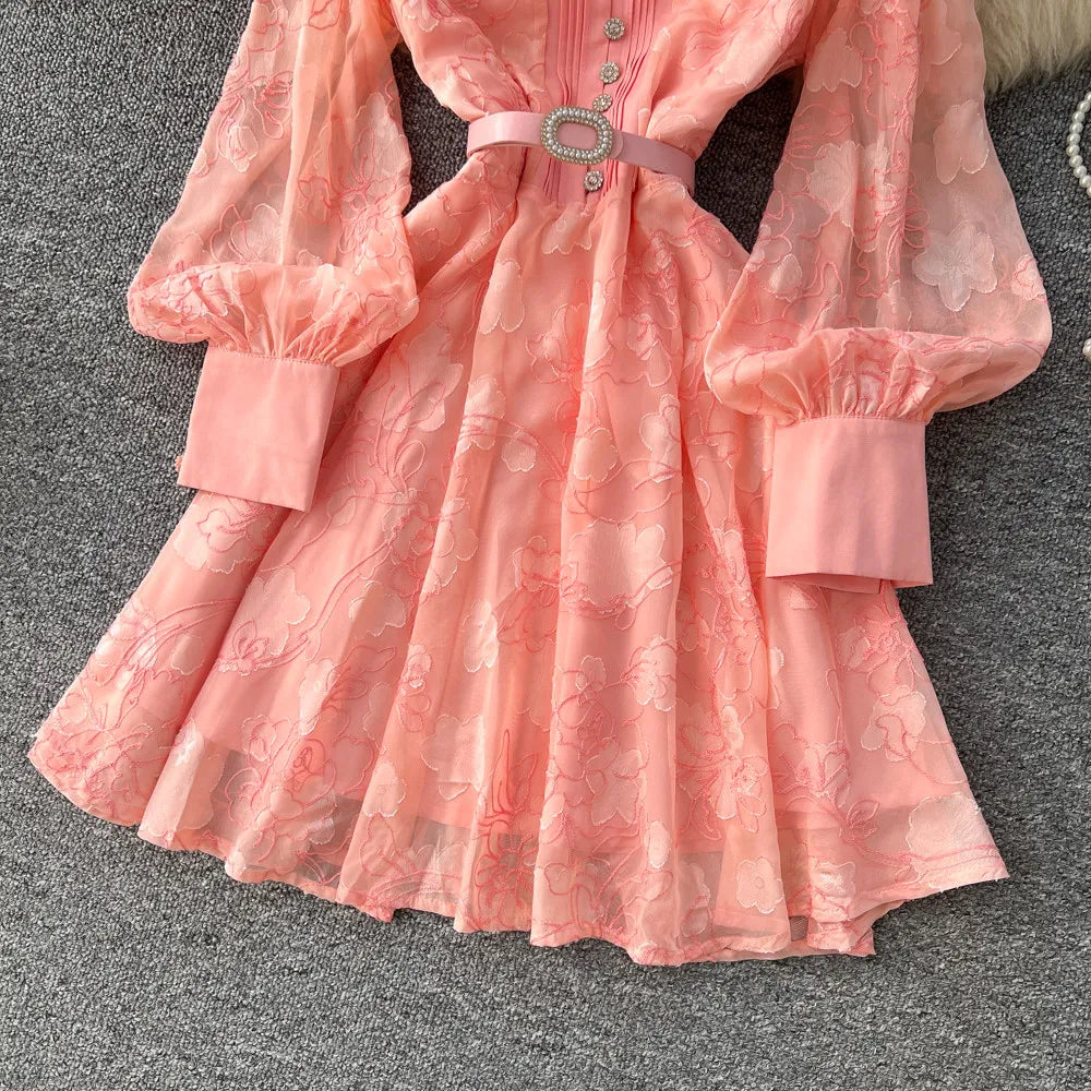 Florence Floral Embroidery Dress
