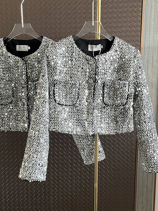 OLIN Sequin Coat