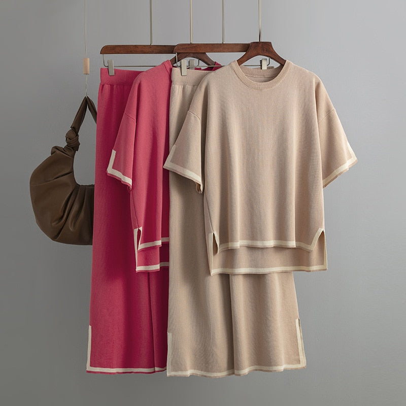 BAKATA Knit Two Piece Set