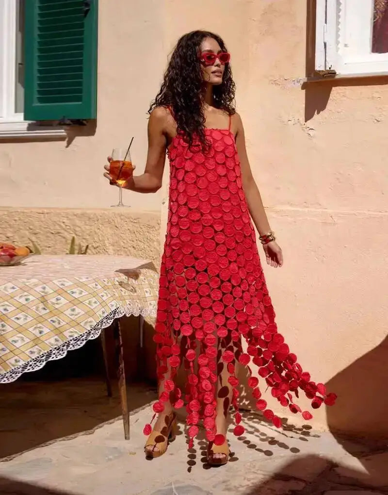 Tassel Strap Dress