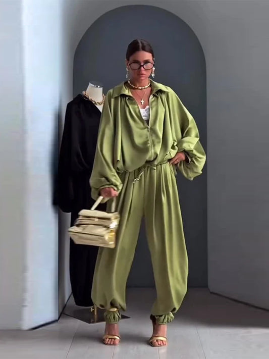 Oasis Satin Loose Set