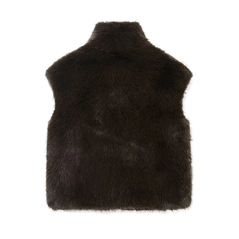 Fur Hooded Sweater