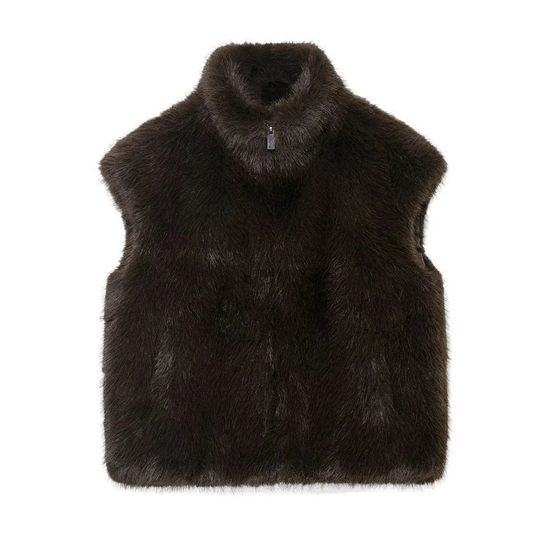 Fur Hooded Sweater
