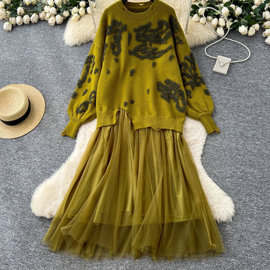 Elodie Sweater Loose Dress