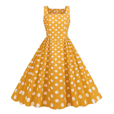 Suanne Polka Dot Dress