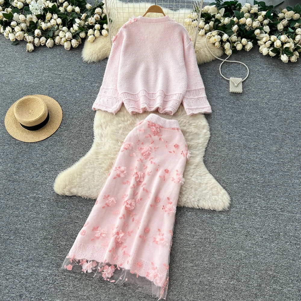 Leonora Knitted Suit