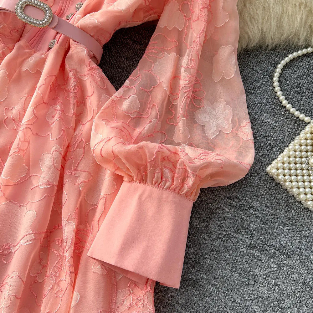 Florence Floral Embroidery Dress