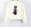 Bear Print Sweater