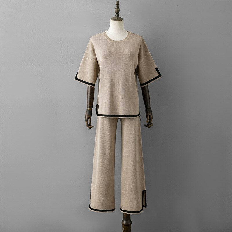 BAKATA Knit Two Piece Set