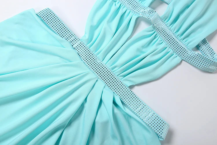 Tiffany Blue Maxi Dress