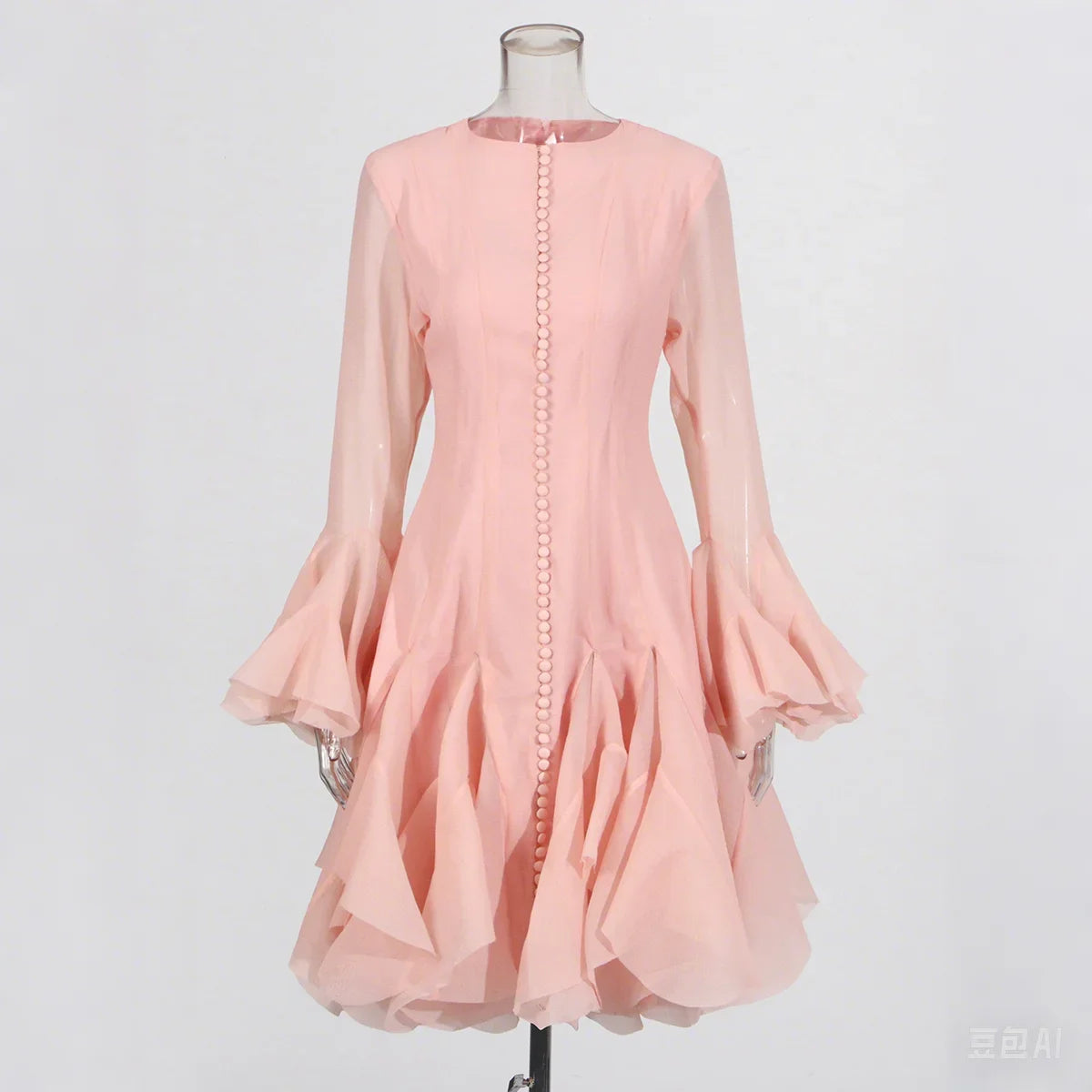 Boyash Ruffles Dress
