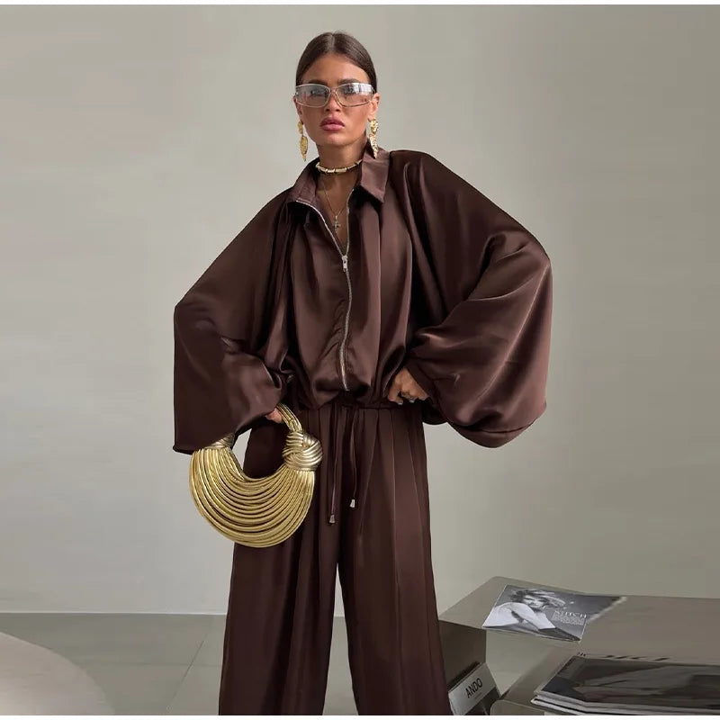 Oasis Satin Loose Set