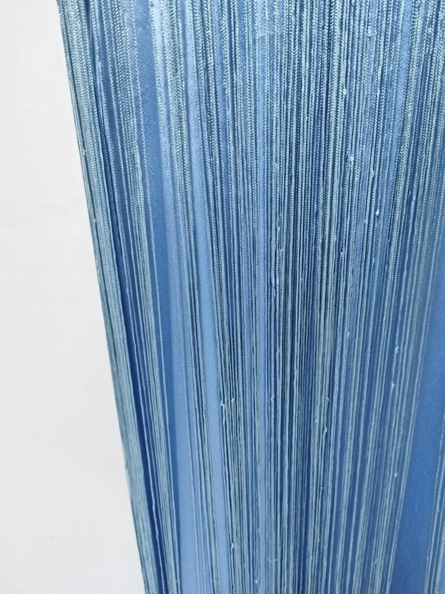 Icy Blue Tassels Dress