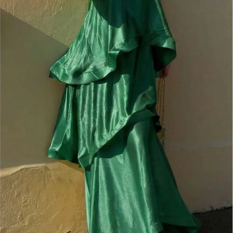 Dana Ruffled Strapless Dress