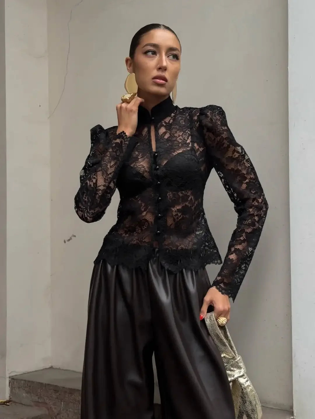 Lace  Blouse