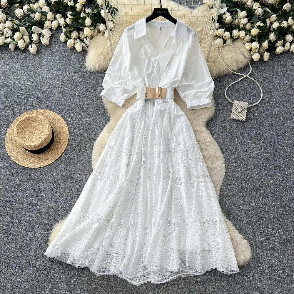 OPHELIA Maxi Shirtdress
