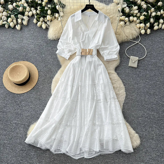 OPHELIA Maxi Shirtdress