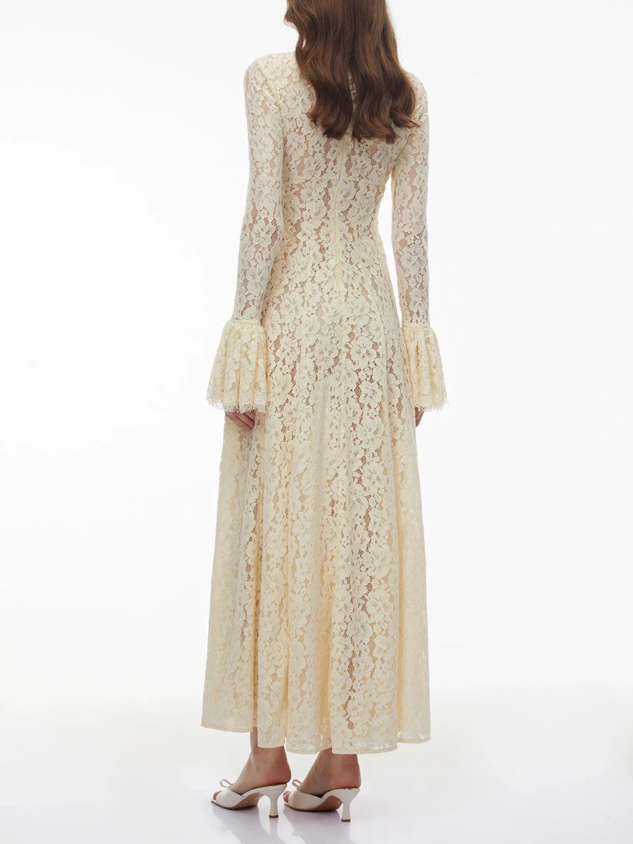 White Lace Dress
