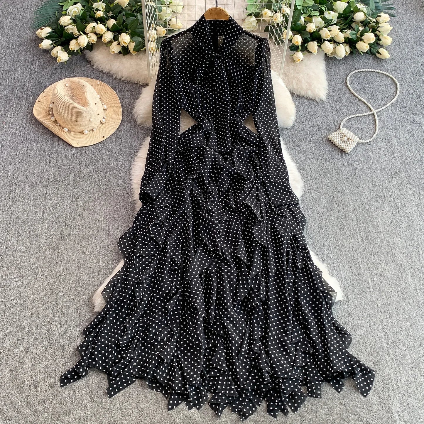 Vintage Polka dot Dress