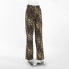 Leopard Print Jogger Pants