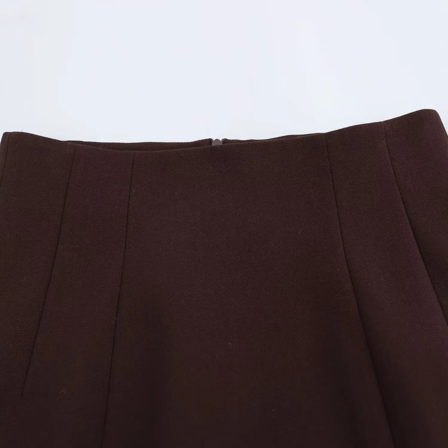 Deep Mocha Tailored Blazer Pants and Skirt Set