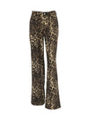 Leopard Print Jogger Pants