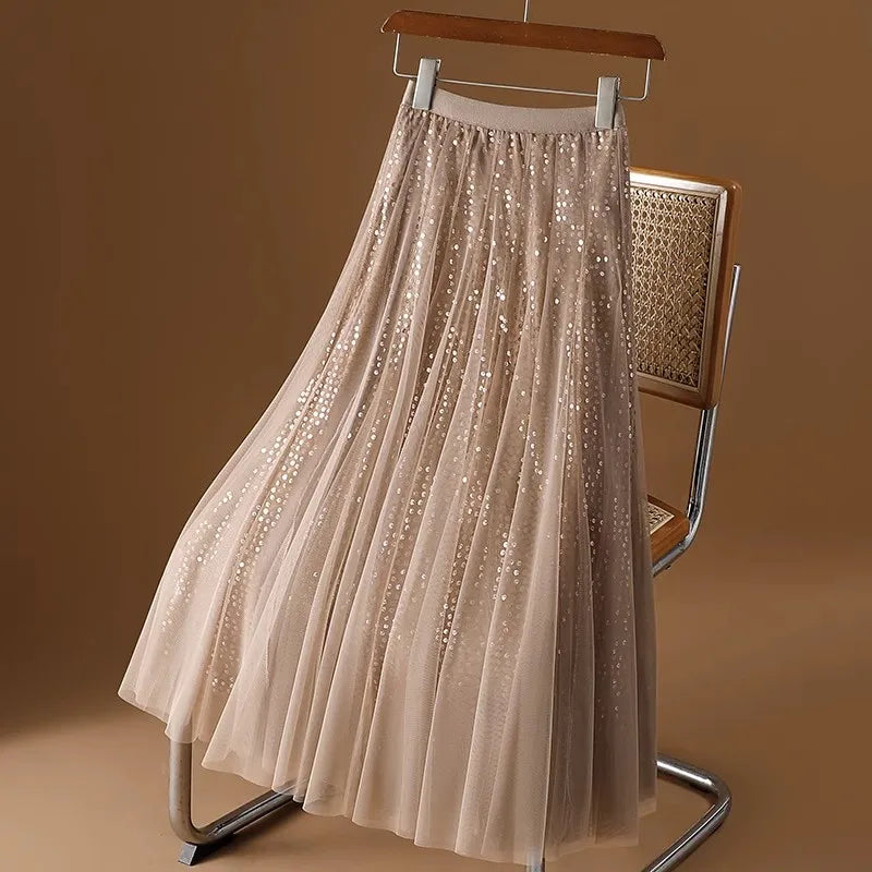 Mona Sequin Skirt