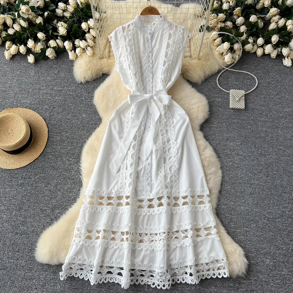 Lesley Embroidery Dress