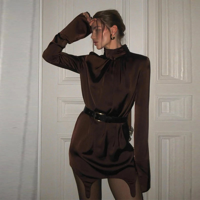 Loran Satin Dress